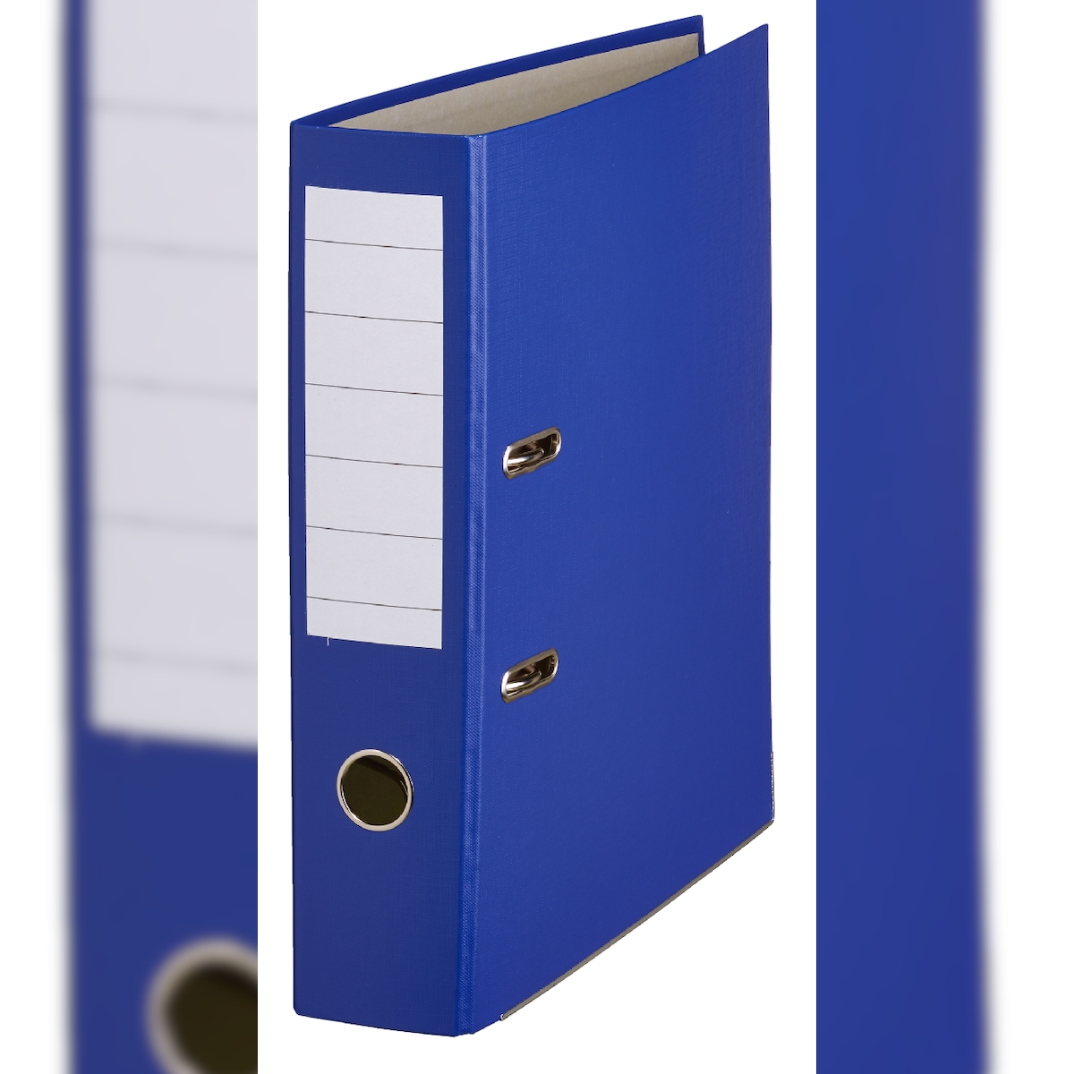 aro Ordner, Polypropylen, DIN A4, 75 mm, breit, blau, 10 Stück Image