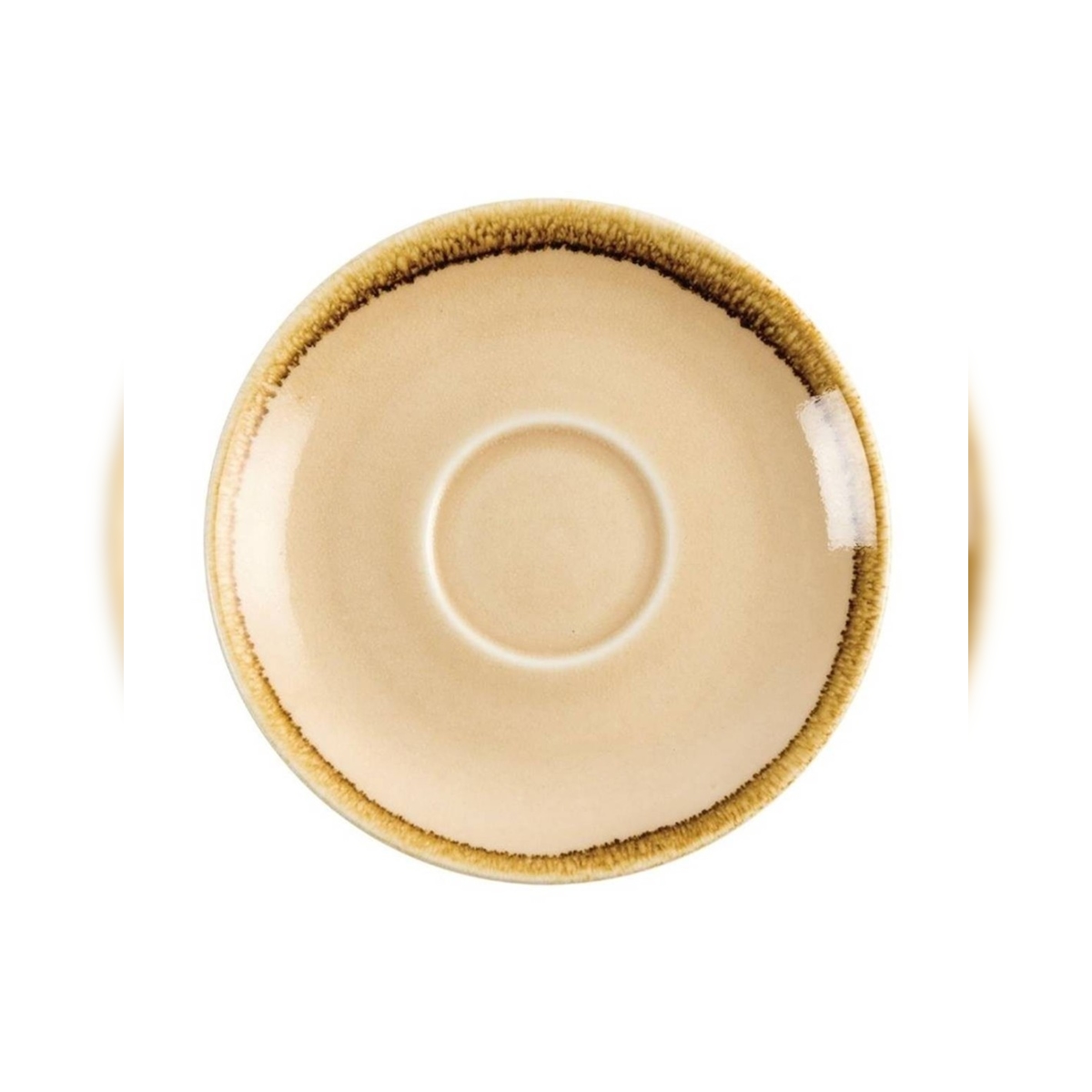 Olympia Kiln Untertassen Sandstein 14cm Image