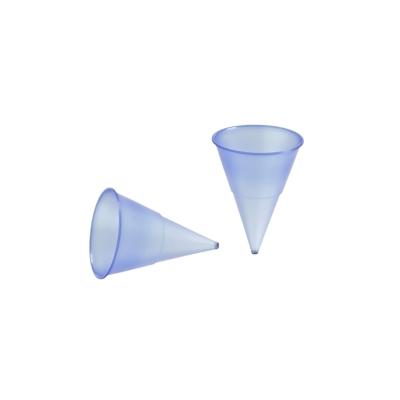 Starpak 1000 Spitzbecher, PP 115 ml Ø 7,03 cm · 9,5 cm blau Blue Cone