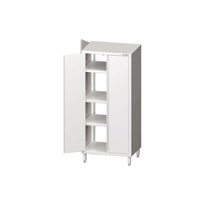 Stalgast Edelstahl Durchreiche-Hochschrank mit Flügeltüren, 900x600x1800 mm, verschweißt Image