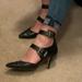 Michael Kors Shoes | Black Leather 3” Heels Shoes | Color: Black | Size: 6.5