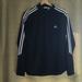 Adidas Tops | Adidas Long Sleeve Top Zip Climalite | Color: Black/White | Size: L