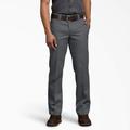 Dickies Men's 873 Flex Slim Fit Work Pants - Charcoal Gray Size 40 30 (873F)