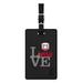 Black Winston-Salem State Rams Love Bag Tag