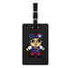 Black Pennsylvania Quakers Classic Tokyodachi Bag Tag