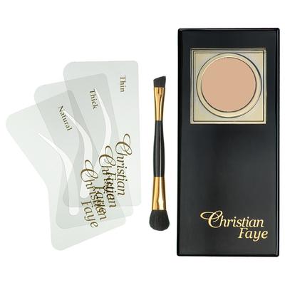 Christian Faye - Eyebrow Make-up Kit - Semi Permanent Paletten & Sets 3 g Taupe