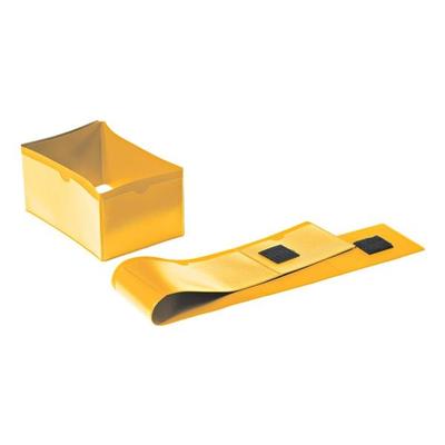 Durable Palettenfußbanderole 145 x 75 mm »1724« gelb Image