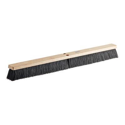 Lavex 36" Wood Push Broom Head with Unflagged Bristles