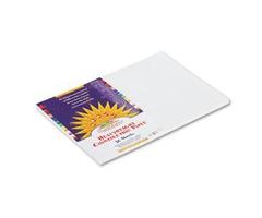 Pacon 12 x 18 in. SunWorks Construction Paper - White, 50 Sheets/pack