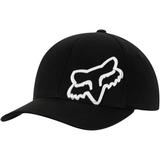 Youth Black/White Fox Racing Flex 45 Flexfit Hat