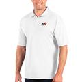 Men's Antigua White Carolina Hurricanes Big & Tall Tribute Polo