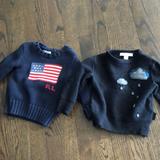 Burberry Shirts & Tops | Burberry Ralph Lauren Sweater 18m - 2t | Color: Black/Blue | Size: Various