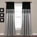 Night Sky Window Curtain Panel Black/Grey Single 42X108 - Lush Decor 16T004562