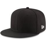 Men's New Era Black Blank 59FIFTY Fitted Hat