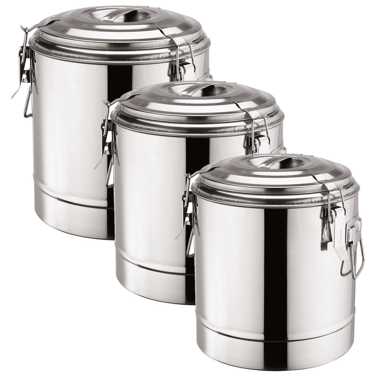 GVK ECO Doppelwandiger Thermospeisebehälter aus Edelstahl 12 Liter Image