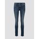 TOM TAILOR Damen Alexa Slim Jeans mit Bio-Baumwolle, blau, Gr. 30/30