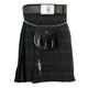 Scottish Black Watch Tartan Traditional Kilt Set with Kilts Sporran Belt Buckle Pin (40)