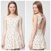 Brandy Melville Dresses | Brandy Melville Cream Floral Skater Dress | Color: Cream/White | Size: S