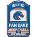 WinCraft Boise State Broncos 11'' x 17'' Fan Cave Wood Sign