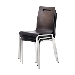 Mayer Sitzmöbel Stapelstuhl myLIFE wenge Image