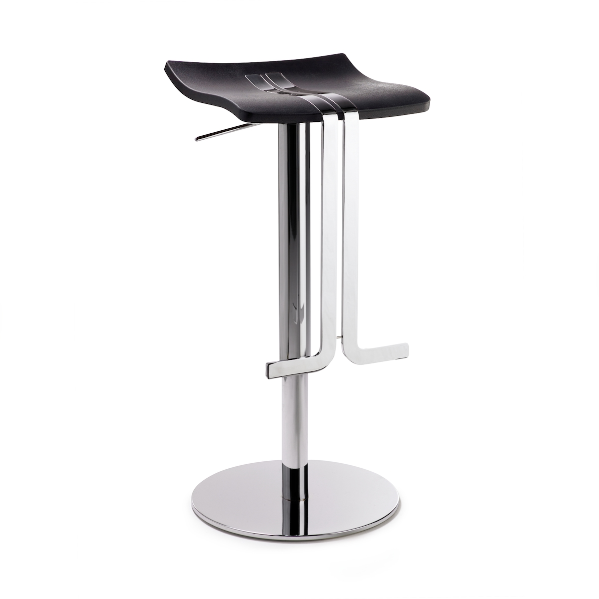 Mayer Sitzmöbel, Bar- und Tresenhocker 1208, Schwarz, 1208_01_677 Image