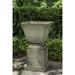 Campania International Shelbourne Cast Stone Urn Planter Concrete in Green | 21.5 H x 21.75 W x 21.75 D in | Wayfair P-830-VE