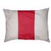 East Urban Home Kansas City Football Stripes Indoor Pillow Metal in Red/White | 7 H x 50 W x 40 D in | Wayfair 2952815883DA4D35A014A5824ECAD064