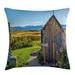 East Urban Home Indoor/Outdoor 36" Throw Pillow Cover Polyester | 36 H x 36 W x 0.1 D in | Wayfair 82073535088B453C9BE6F4CB111EEEB6