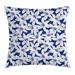 East Urban Home Indoor/Outdoor Floral 36" Throw Pillow Cover Polyester | 36 H x 36 W x 0.1 D in | Wayfair 899E83CD700043CA8764FA94630EFD29