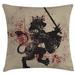 East Urban Home Indoor/Outdoor 26" Throw Pillow Cover Polyester | 26 H x 26 W x 0.1 D in | Wayfair B2C2E27DDBDF4FF9BB48315D616F235F