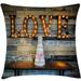 East Urban Home Indoor/Outdoor 36" Throw Pillow Cover Polyester | 36 H x 36 W x 0.1 D in | Wayfair BBCBD07BD902417F9814D2EEE21297B6