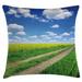 East Urban Home Indoor/Outdoor 36" Throw Pillow Cover Polyester | 36 H x 36 W x 0.1 D in | Wayfair 2ED3FF6CCBF944CD9964FCDC4F23506A