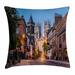 East Urban Home Indoor/Outdoor 40" Throw Pillow Cover Polyester | 40 H x 40 W x 0.1 D in | Wayfair 0E8740E18DB04113AFE9AC28EA7A52EA