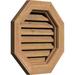 Ekena Millwork Octagonal Wood Gable Vent | 17" H x 17" W (RO: 12" H x 12" W) | Wayfair GVWOC12X1202RDUWR