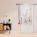 Barn Door - Glass-Door.us Sliding Glass Barn Door w/ Installation Hardware Kit Glass in White | 81 H x 36 W in | Wayfair SGD-ALU100-0016-31