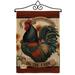 Breeze Decor Memories on the Farm Burlap Nature Animals Impressions Decorative 2-Sided Polyester 1.5 x 1.1 ft Garden Flag in Black/Brown | Wayfair