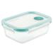 LocknLock Purely Better Vented Glass 21 Oz Food Storage Container Glass | 3.6 H x 13.4 W x 16.9 D in | Wayfair LLG428T
