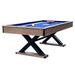 Hathaway Games Excalibur 7' Pool Table Manufactured Wood in Blue/Brown | 32 H x 84 W in | Wayfair BG50346