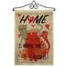 Breeze Decor Furry Cat Burlap Nature Pets Impressions Decorative 2-Sided Polyester 1.5 x 1.1 ft Garden Flag in Brown/Red | Wayfair