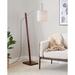 Ivy Bronx Mcmillion 60" Task Floor Lamp, Wood in White | 60 H x 9.75 W x 41.5 D in | Wayfair 72C817A0980A41FD9B96FFF129489038