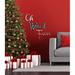 The Holiday Aisle® Oh What Fun Sign Plastic | 34 H x 28 W x 0.25 D in | Wayfair THDA8436 43633015