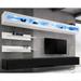 Orren Ellis Waconia Floating Entertainment Center for TVs up to 85" Wood in Black | Wayfair DB3B266CEEEE48C0B49E23D1AB5FB2B9