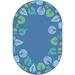 Blue 99 x 0.31 in Area Rug - Carpets for Kids Premium Collection Tufted Area Rug Nylon | 99 W x 0.31 D in | Wayfair 2508