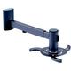 Symple Stuff Claudette Universal Wall Arm Projector Mount, Steel in Black | 6.1 H x 7.1 W in | Wayfair PM6420