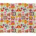 East Urban Home Cute Little Owls Throw Microfiber/Fleece/Microfiber/Fleece | 50 W in | Wayfair 13503-flemed