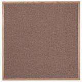 Symple Stuff Stillwell Wall Mounted Bulletin Board Fabric in Brown/Pink | 48 H x 48 W x 0.5 D in | Wayfair OF4848003