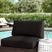 Sol 72 Outdoor™ Waterbury Outdoor Cushion Cover Acrylic in Black | 6 H in | Wayfair 8EB7B035E93544D48F49AE99270DDC6C