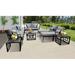 Madison Ave. & Gardens Madison Ave. 12 Piece Rattan Sectional Seating Group w/ Cushions Synthetic Wicker/All - Weather Wicker/Wicker/Rattan | Outdoor Furniture | Wayfair