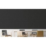 Latitude Run® Jormunagand Smooth Self Adhesive Wallpaper Tile Fabric in Black | 24 W in | Wayfair 83E27E9C78E34F96B3B6C230851AE419