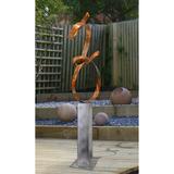 Ebern Designs Nalan Garden Art Metal | 60 H x 17 W x 12 D in | Wayfair 0DE1DB608C0A4684B403CDE9E2F76D58